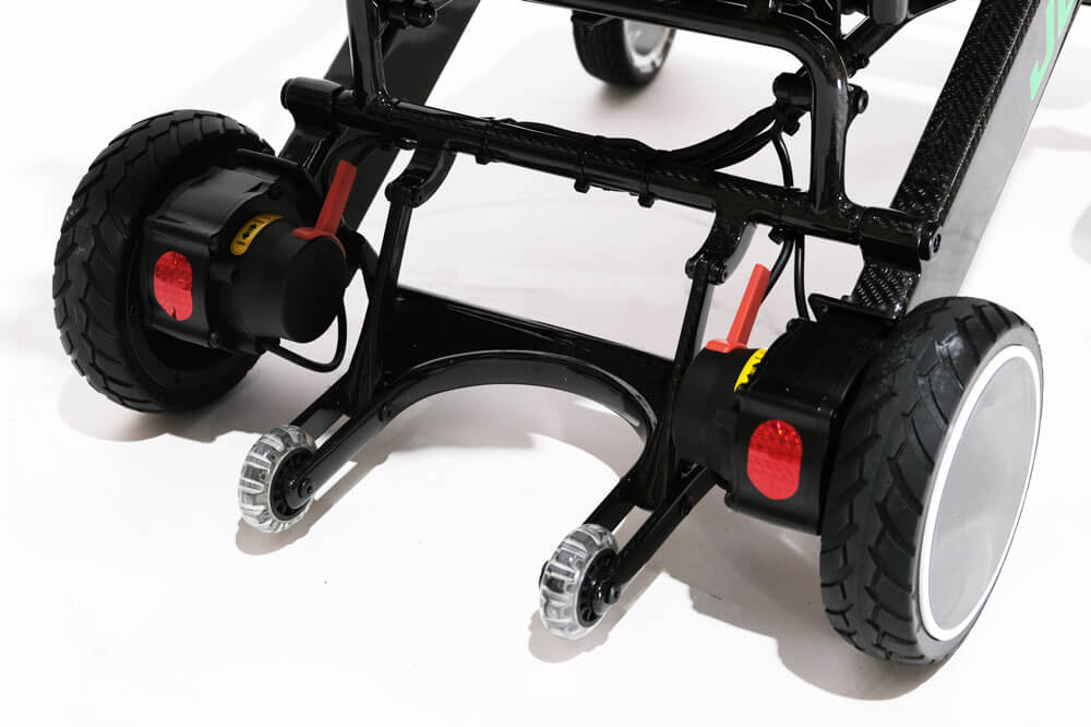 UNBOXED E-Traveller 140 Carbon Fibre Folding Electric Wheelchair