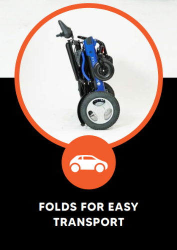 E-Traveller 180 Flex Folding Electric Wheelchair