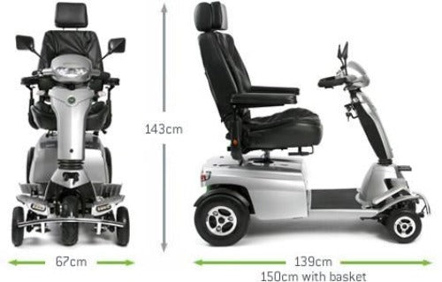 Quingo Toura 2, 5 Wheel Mobility Scooter