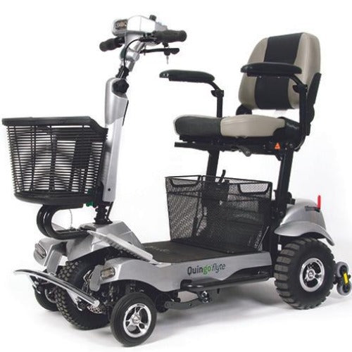 Quingo Flyte Mk2 Portable Self Loading 5 Wheel Mobility Scooter and Docking System